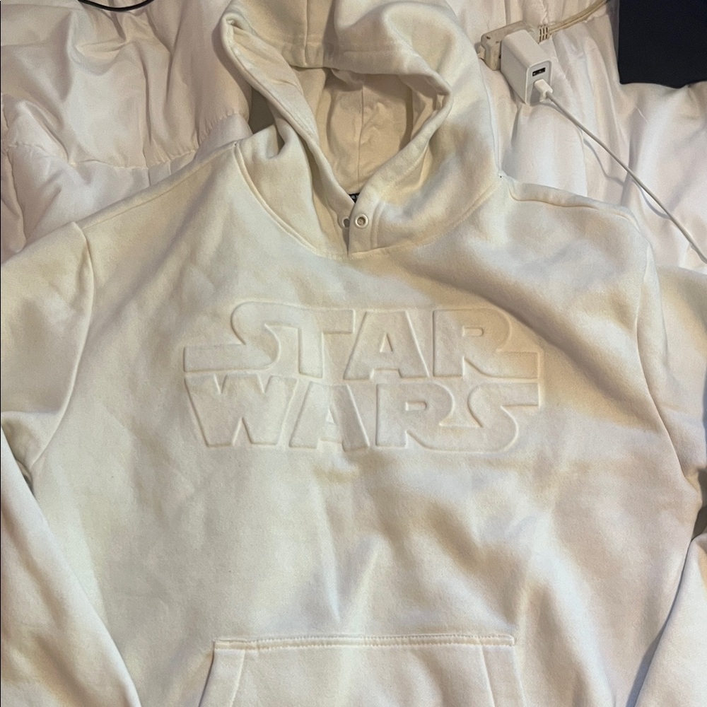 Star Wars White Hoodie for Men